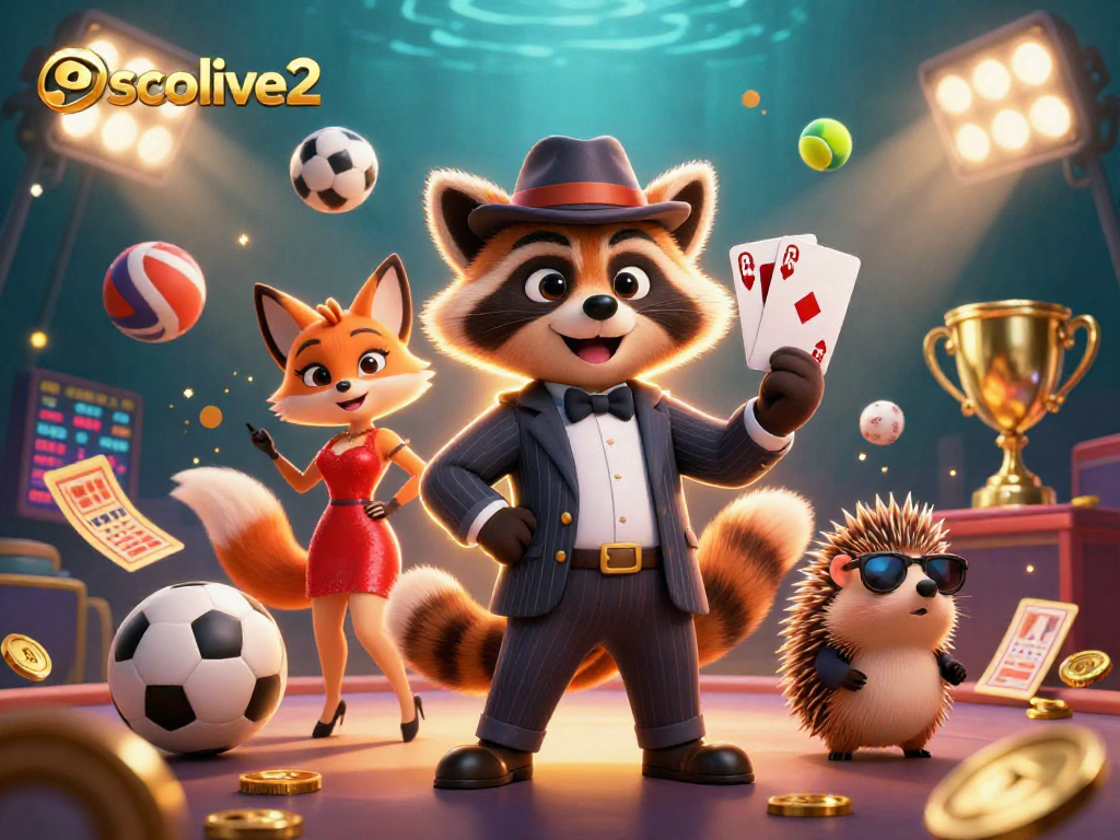 Experience thrilling sports betting with socolive2, featuring charming characters and dynamic sports action.