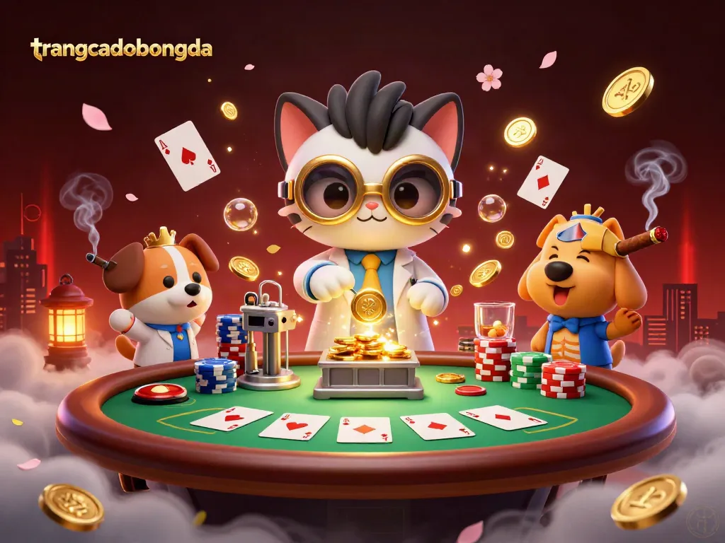 Engage in thrilling poker action with trangcadobongda's vibrant casino scene.