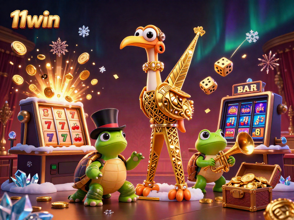 Experience thrilling slots and entertainment in 11win's vibrant 3D gaming world