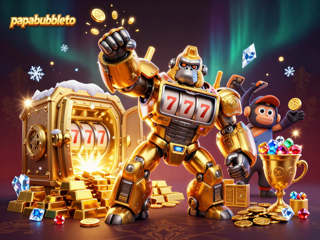 Experience exciting wins with papabubbleto as slots and treasures explode in a dynamic casino scene.